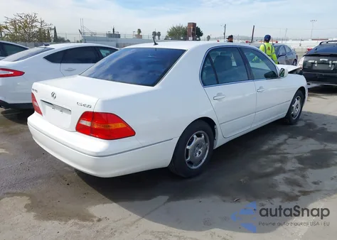 2002 Lexus Ls 430 из США, поврежденный, VIN JTHBN30F220059813